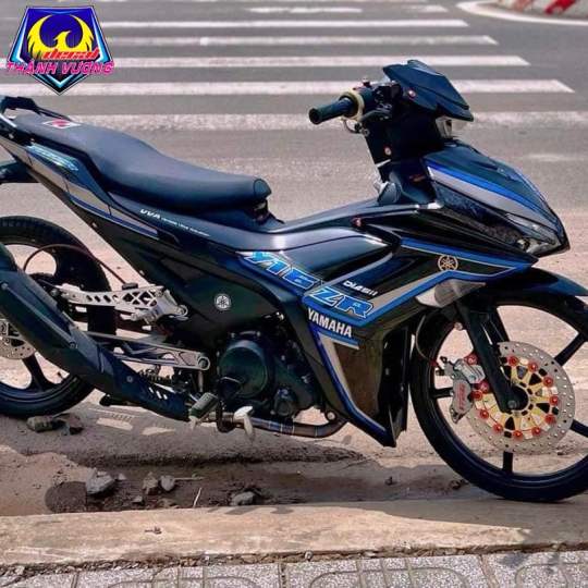 EX 155 - Tem Y15zr Đen xanh